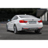 Komplett-Abgasanlage aus Edelstahl mit Klappe Capristo BMW 435i/428i (F32/33/36) 2013-2020 02BM02103003
