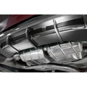 Lower bumper trim with rear diffuser Capristo BMW 435i/428i (F32/33/36) 2013-2020 02BM02110001