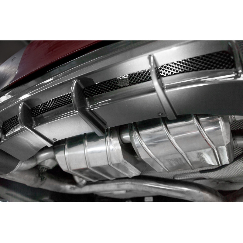 Sottoparaurti con diffusore posteriore Capristo BMW 435i/428i (F32/33/36) 2013-2020 02BM02110001