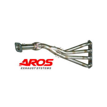 Stainless steel exhaust manifold 4-1 without catalytic converter Aros MINI Cooper S / JCW R53 2002-2006 MINIR50-CLTSCAT
