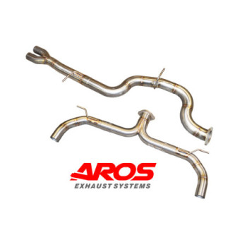 SS centre and rear exhaust straight-through Aros Audi RS3 8Y SPORTBACK QUATTRO 2.5 TFSI (400 Hp) 2022-2025 AUDIRS38Y-CN0SFN0S