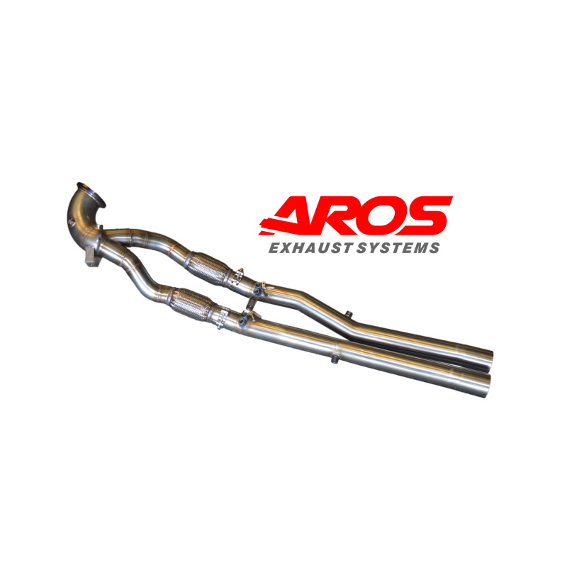 Downpipe en acier inoxydable sans catalyseur de suppression OPF Aros Audi RS3 8Y SPORTBACK QUATTRO 2.5 TFSI (400 Hp) 2022-2025