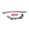 Downpipe in acciaio inox con catalizzatore Aros Audi A3 S3 8V/8VA QUATTRO/SPORTBACK QUATTRO 2.0 TFSI (300/310 Hp) 2013-2020