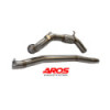 Downpipe in acciaio inox senza catalizzatore Aros Audi A3 S3 8V/8VA QUATTRO/SPORTBACK QUATTRO 2.0 TFSI (300/310 Hp) 2013-2020