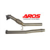 Downpipe de acero inoxidable sin catalizador Ø70 Aros Audi A3 S3 8P QUATTRO/SPORTBACK QUATTRO 2.0 TFSI 2006-2013 ADS38PQ-DPK070