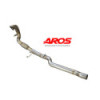 Downpipe in acciaio inox senza catalizzatore Ø70 Aros Audi TT MK3 Coupé/Roadster 1.8 TFSI 180 Hp (versione senza OPF) 2014-2018