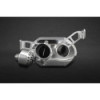 Silencieux arrière en acier inoxydable avec valve Capristo Bentley Continental GT/C W12 (2G) 2011-2018 02BE04103001