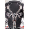 Silenciadores traseros de acero inoxidable con válvula Capristo Bentley Continental GT/C V8/S (2G) 2012-2018 02BE03503001