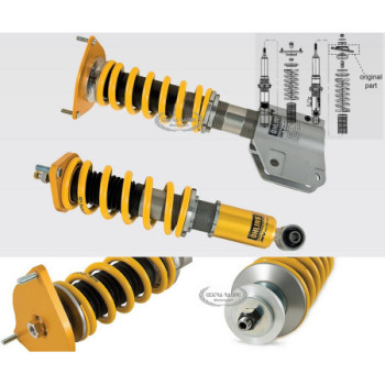 Kit amortisseurs Ohlins BMS MI10S1 Road & Track MINI Cooper R50 / R53 2000-2007