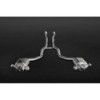 Silenziatori posteriori in acciaio inox con valvola Capristo Bentley Continental GT Speed (2G) 2012-2018 02BE04103001