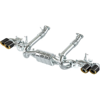 Sistema di scarico completo con valvola e terminali Wicrom Capristo Chevrolet Corvette (C8) Stingray 2020-2026 02CH09003012