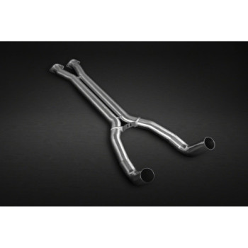 Tubes de remplacement post-catalyseur en acier inoxydable Capristo Chevrolet Corvette (C7) 2014-2019 02CH09003004