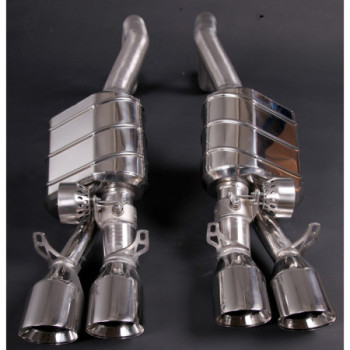 Sistema di scarico completo in acciaio inox con valvola Capristo Chevrolet Corvette (C6) 2005-2013 02CH05703001