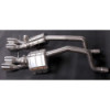 Système d'échappement complet en acier inoxydable avec valve Capristo Chevrolet Corvette (C6) 2005-2013 02CH05703001