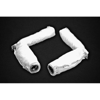 Stainless steel sports catalytic converters with heat shielding Capristo Dodge Viper SRT 2012-2017 02DO12403008