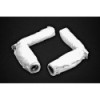 Stainless steel downpipe decat pipes with heat shielding Capristo Dodge Viper GTS 2012-2017 02DO12403007