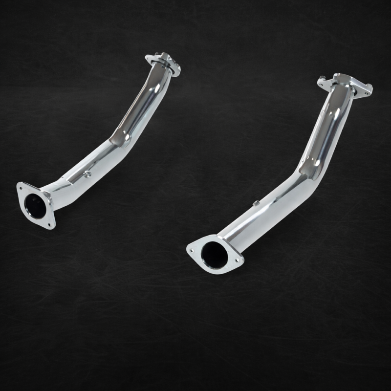 Stainless steel decat pipes Capristo Dodge Ram 1500 TRX 2020-2024 02DO10503018