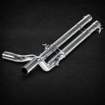 Tubes de remplacement silencieux section centrale en acier inoxydable Capristo Dodge Ram 1500 TRX 2020-2024 02DO10503021