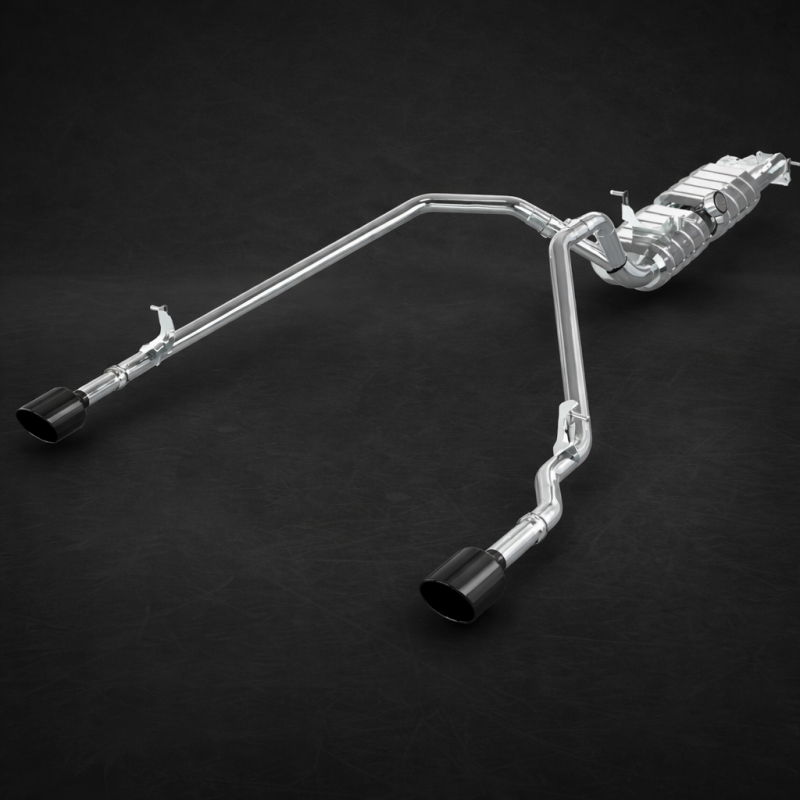 Silencieux en acier inoxydable avec valve Capristo Dodge Ram 1500 2019-2025 02DO10503003