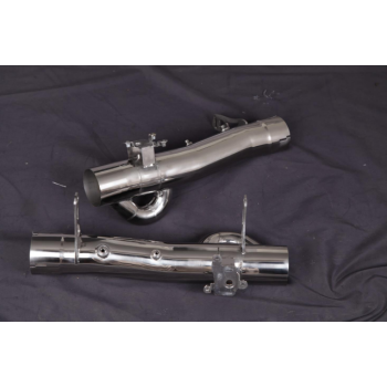 Sistema di scarico completo in acciaio inox con valvola e sostituzione OPF Capristo Ferrari SF90 XX 2024-2025 02FE12703006