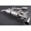 Silenciador trasero de acero inoxidable con válvula Capristo Aston Martin Rapide 2010-2020 02AM01803001