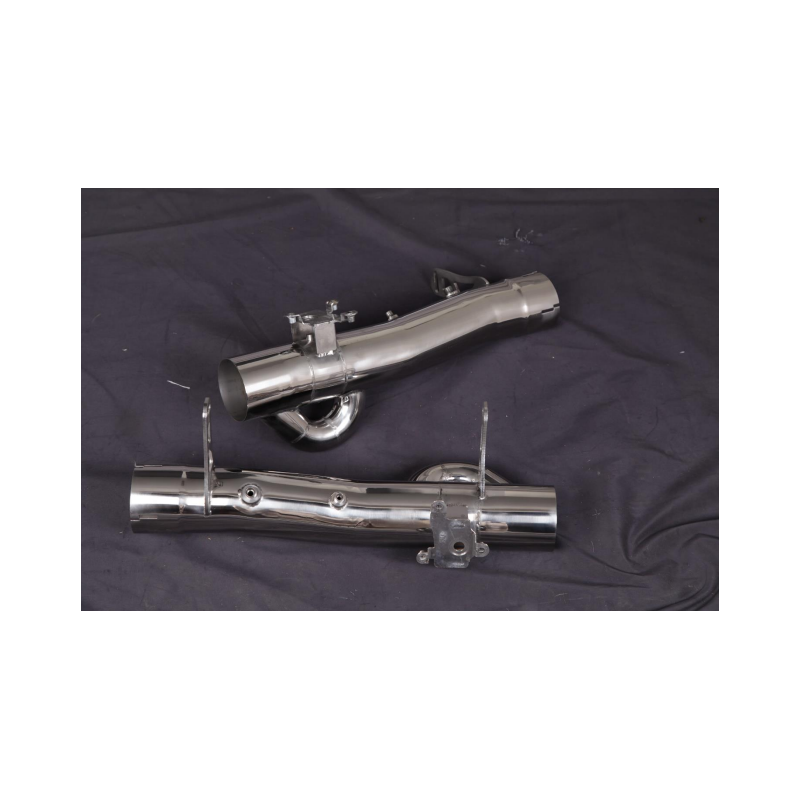 Sistema di scarico completo in acciaio inox con valvola e sostituzione OPF Capristo Ferrari SF90 2020-2025 02FE12703006
