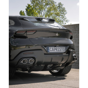 Downpipe decatalizzatori in acciaio inox con protezione termica Capristo Ferrari Purosangue 2023-2027 02FE14403011CD