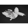 Downpipe decatalizzatori in acciaio inox con protezione termica Capristo Ferrari Portofino 2017-2020 02FE08303010