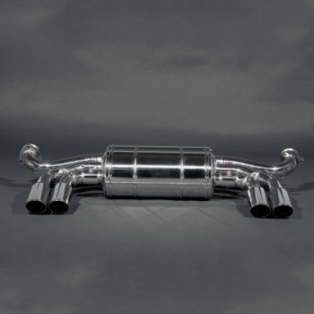 Silencieux arrière sport Free Flow en acier inoxydable Capristo Ferrari Mondial 3.2QV (Euro) 1983-1988 02FE05803001-S1