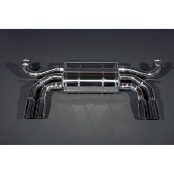 Silencieux arrière sport Free Flow en acier inoxydable Capristo Ferrari Mondial 3.2QV (Euro) 1983-1988 02FE05803001-S1