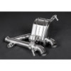 Sistema di scarico completo in acciaio inox con valvola Capristo Ferrari FF 2011-2016 02FE06403001