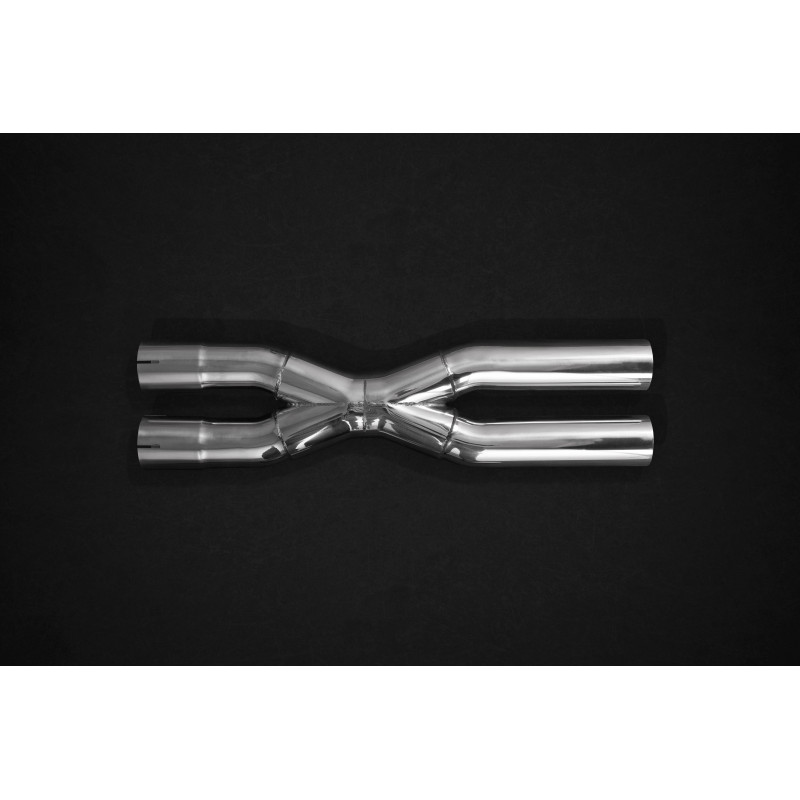 Mittelrohr X-Pipe aus Edelstahl Capristo Ferrari FF 2011-2016 02FE06403002