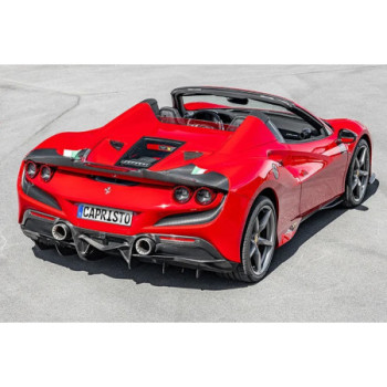 Diffusore posteriore carbonio Capristo Ferrari F8 Tributo 2019-2023 03FE12310008LG