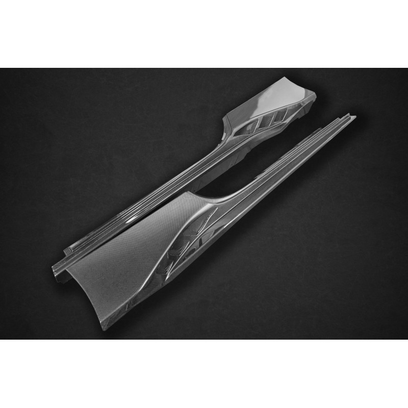 Minigonne laterali carbonio Capristo Ferrari F8 Tributo 2019-2023 03FE08710050LG