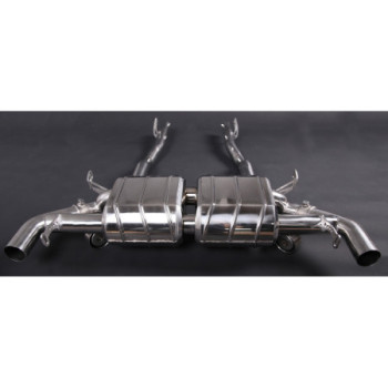 Endschalldämpfer aus Edelstahl mit Klappe Capristo Aston Martin DBS 2008-2012 02AM01803001