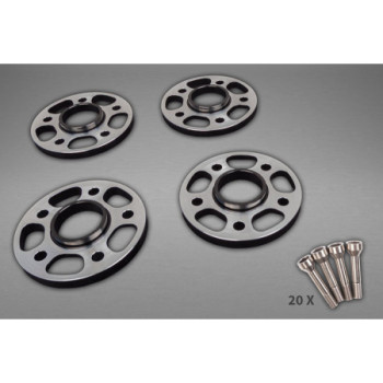 Distanziali ruota 11 mm anteriori / 17 mm posteriori bulloni titanio Capristo Ferrari F8 Tributo 2019-2023 01FE08703017