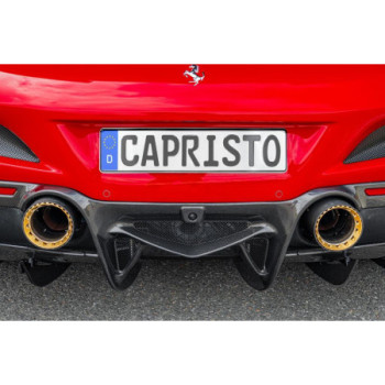 Diffusore posteriore carbonio Capristo Ferrari F8 Spider 2019-2023 03FE12310008LG