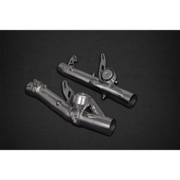 Stainless steel complete exhaust system Capristo Ferrari F8 Spider 2019-2023 02FE12303022