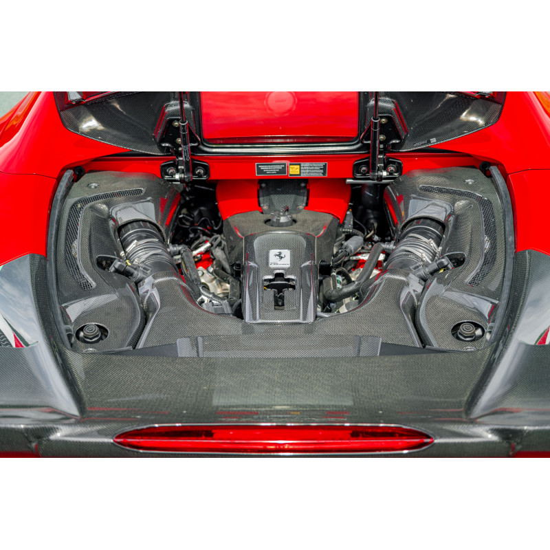 Seitliche Motorabdeckungen Carbon Capristo Ferrari F8 Spider 2019-2023 03FE12310002LG