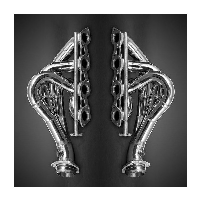 Abgaskrümmer aus Edelstahl mit Hitzeschutz Capristo Ferrari F430 Scuderia/16M 2007-2010 02FE02303013