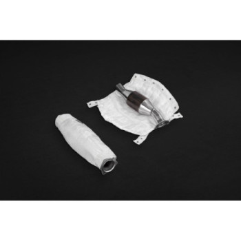 Catalyseurs sport en acier inoxydable avec protection thermique Capristo Ferrari F430 Scuderia/16M 2007-2010 02FE02303014
