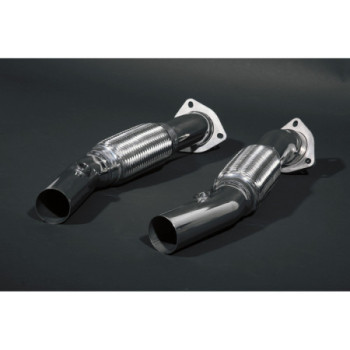 Tubi elimina catalizzatori in acciaio inox Capristo Ferrari F430 Scuderia/16M 2007-2010 02FE02303022CD