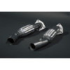 Stainless steel decat pipes Capristo Ferrari F430 Scuderia/16M 2007-2010 02FE02303022CD