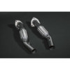 Tubi elimina catalizzatori in acciaio inox Capristo Ferrari F430 Scuderia/16M 2007-2010 02FE02303022CD