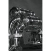 Stainless steel complete exhaust system with valve Capristo Ferrari F430 Coupe/Spider 2005-2010 02FE02303001