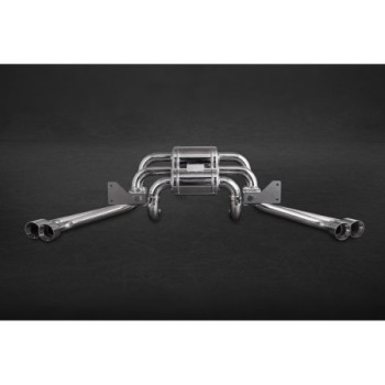 Silenziatore posteriore sportivo Free Flow in acciaio inox Capristo Ferrari F430 Coupe/Spider 2005-2010 02FE02303008-S1