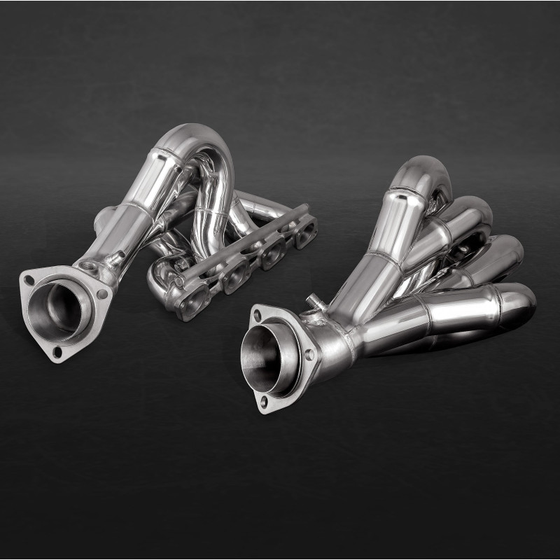 Colectores de escape de acero inoxidable con protección térmica Capristo Ferrari F430 Challenge 2005-2010 02FE02303002
