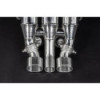 Komplett-Abgasanlage cat-back ECE aus Edelstahl mit Klappe Capristo Ferrari F40 1987-1996 02FE13903001