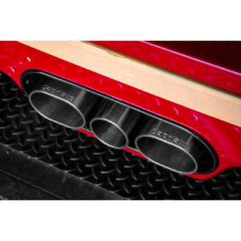 Sistema de escape completo cat-back ECE de acero inoxidable con válvula Capristo Ferrari F40 1987-1996 02FE13903001