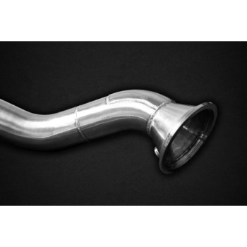 Downpipe decatalizzatori in acciaio inox con protezione termica Capristo Ferrari F12 2012-2017 02FE03703005
